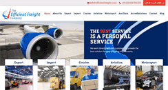 Desktop Screenshot of efficientfreight.com